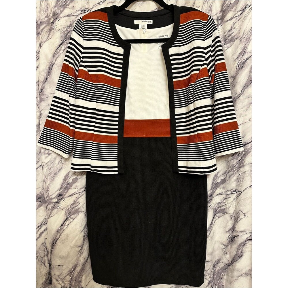 Studio One - Dress & Jacket Matching Set